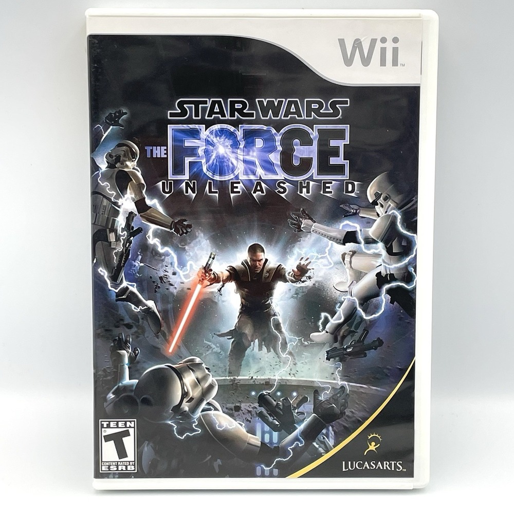 Star Wars: The Force Unleashed (Nintendo Wii, 2008)‎ Complete CIB Tested